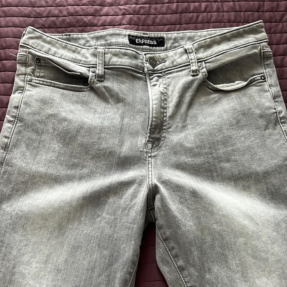 Express Jeans 36 X 32 Slim Hyper Stretch